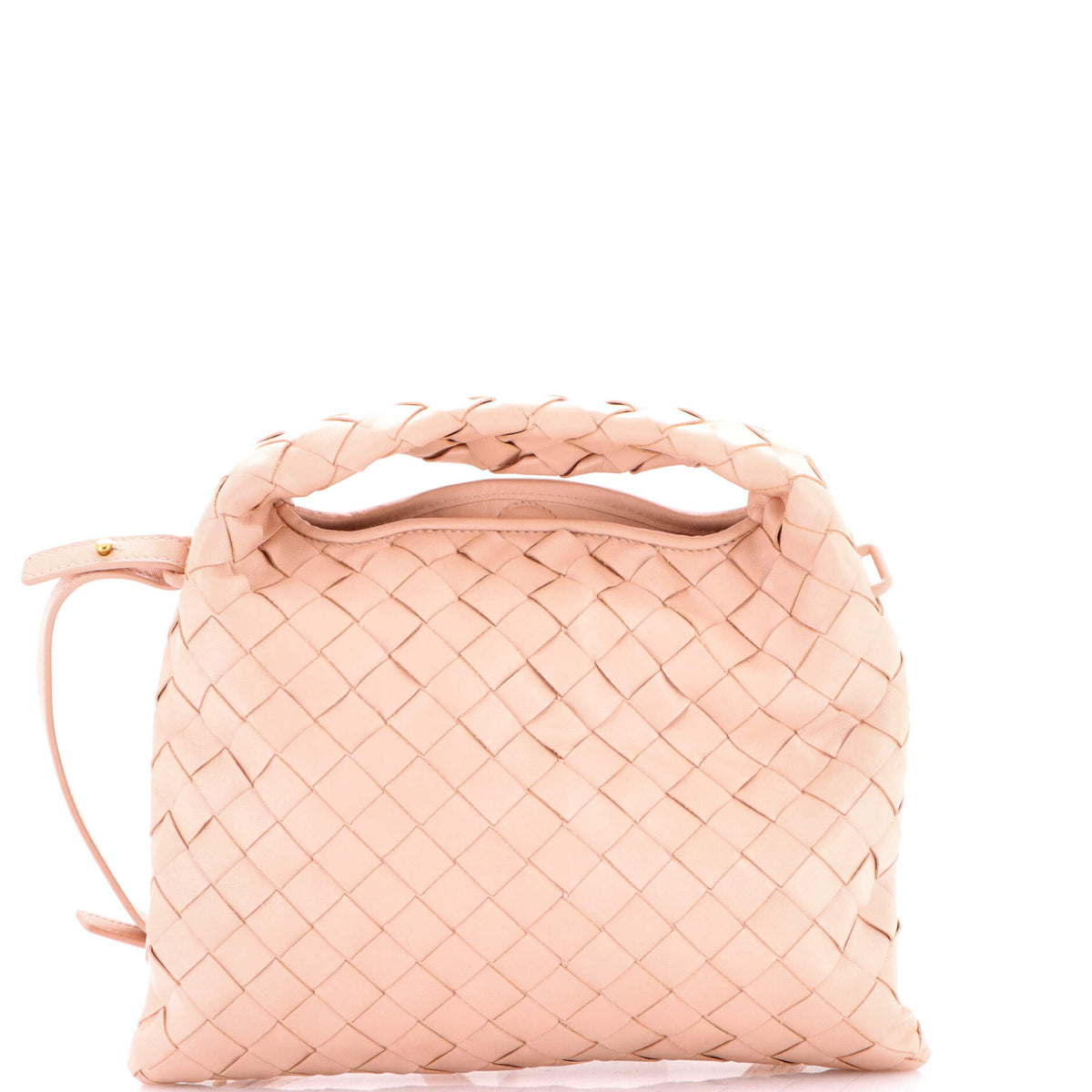 Bottega Veneta Hop Top Handle Bag Intrecciato Nappa Mini