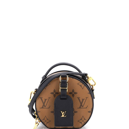 Mini Boite Chapeau Bag Reverse Monogram Canvas
