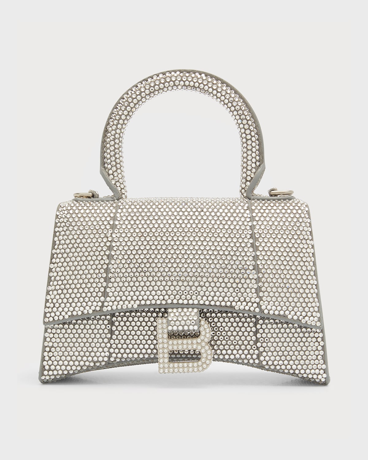 Balenciaga Hourglass XS Bag with Rhinestones