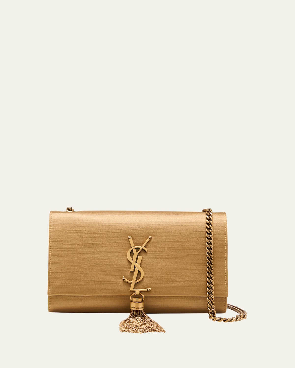 Saint Laurent Kate Small Tassel YSL Crossbody Bag in Satin