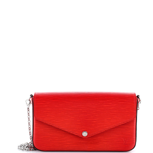 Felicie Pochette Epi Leather