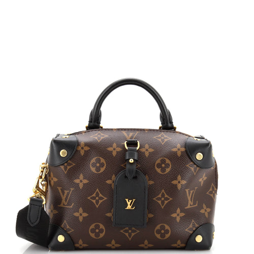 Petite Malle Souple Handbag Monogram Canvas