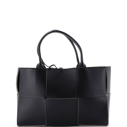 Arco Tote Maxi Intrecciato Leather Medium