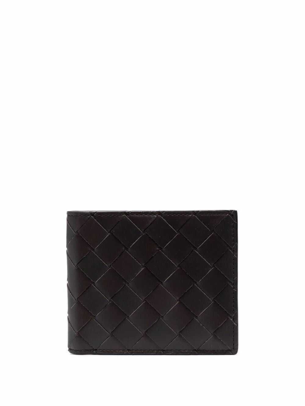 Bottega Veneta Men's Leather Bi-Fold Wallet in Brown | 605721VCPQ4 Color 2145