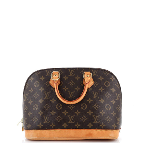 Vintage Alma Handbag Monogram Canvas PM