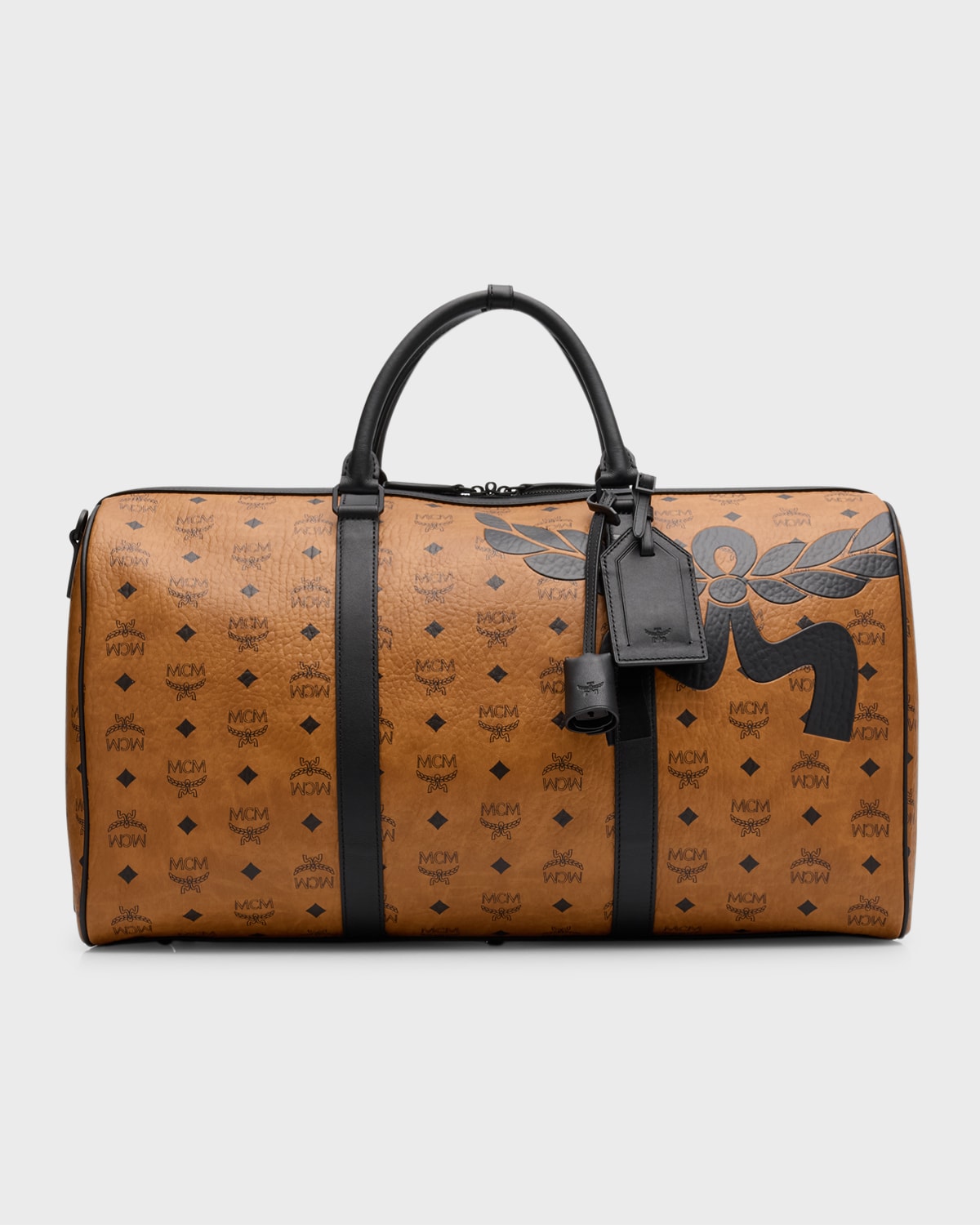 MCM Sac week-end Ottomar pour hommes en Visetos Mega Laurel