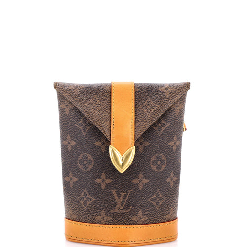 Envelope Pouch Monogram Dust Leather