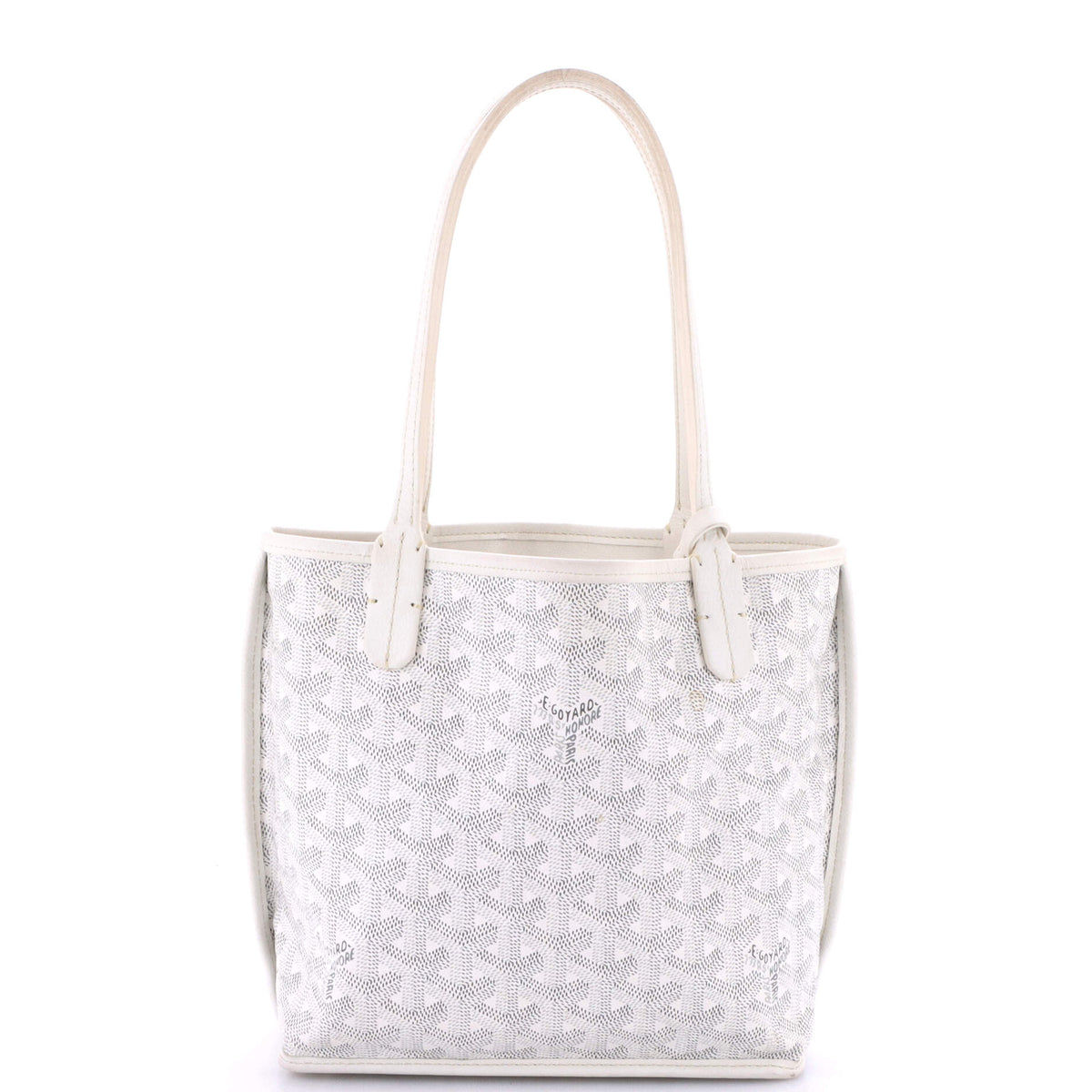 Goyard GOYARD Anjou Reversible Tote Printed Coated Canvas Mini