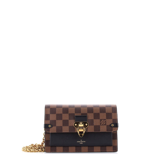 Vavin Chain Wallet NM Damier with Leather