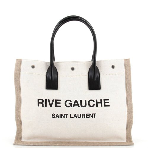 Rive Gauche Shopper Tote Canvas Small