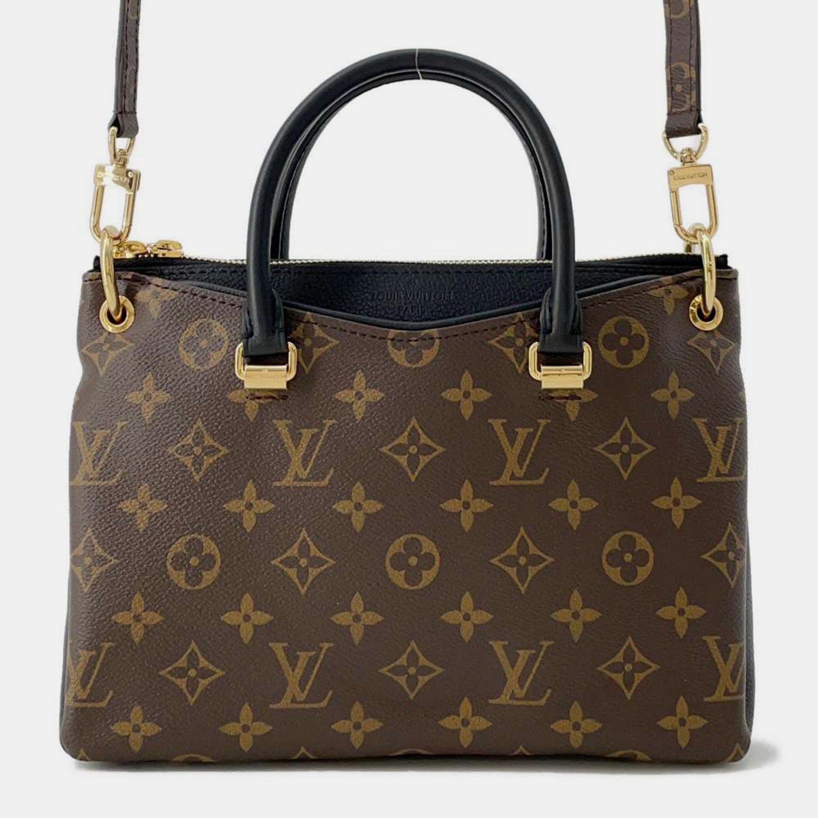 Louis Vuitton Sac Pallas BB à monogramme noir