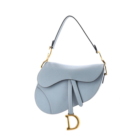 Saddle Handbag Leather Medium