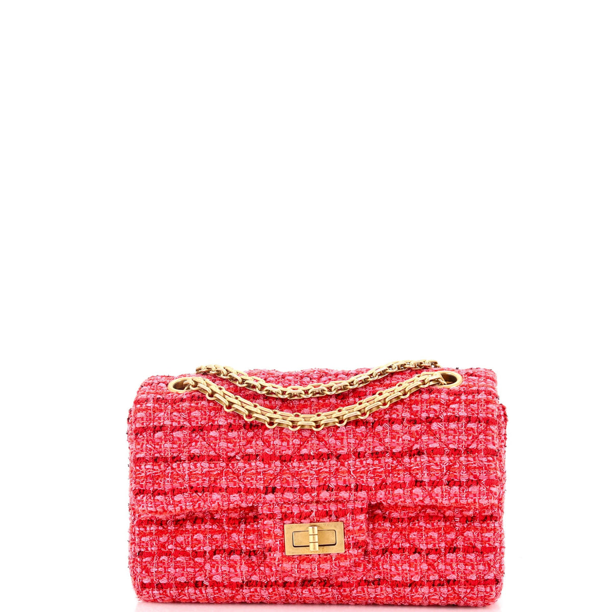 Chanel CHANEL Reissue 2.55 Flap Bag Quilted Tweed Mini