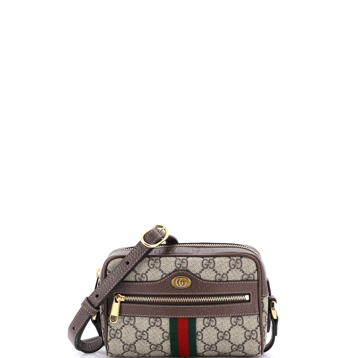 Gucci GUCCI Ophidia Shoulder Bag GG Coated Canvas Mini