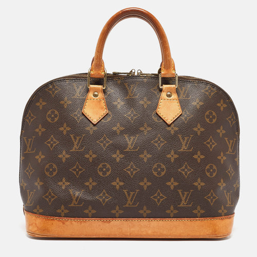 Monogram Canvas Alma PM Bag