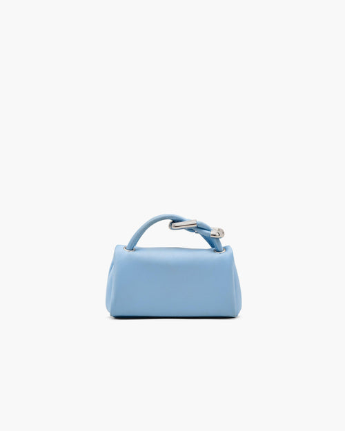 Marc Jacobs The Satin Micro Dual Bag in Sky Blue