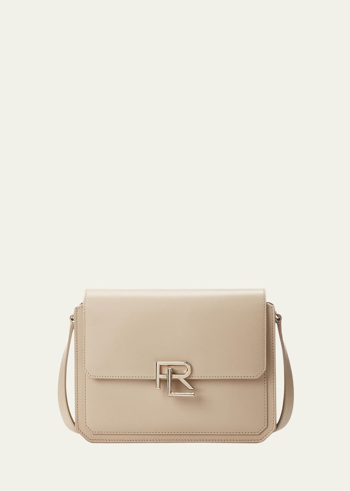 Ralph Lauren RL 888 Flap Leather Crossbody Bag
