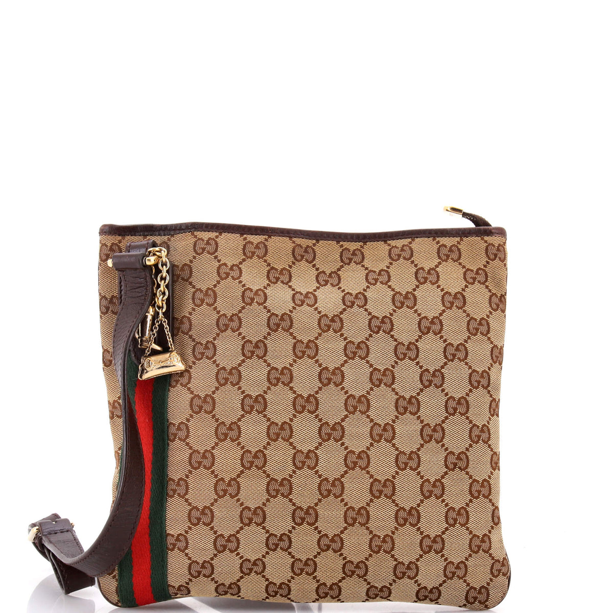 Gucci GUCCI Jolicoeur Messenger Bag GG Canvas