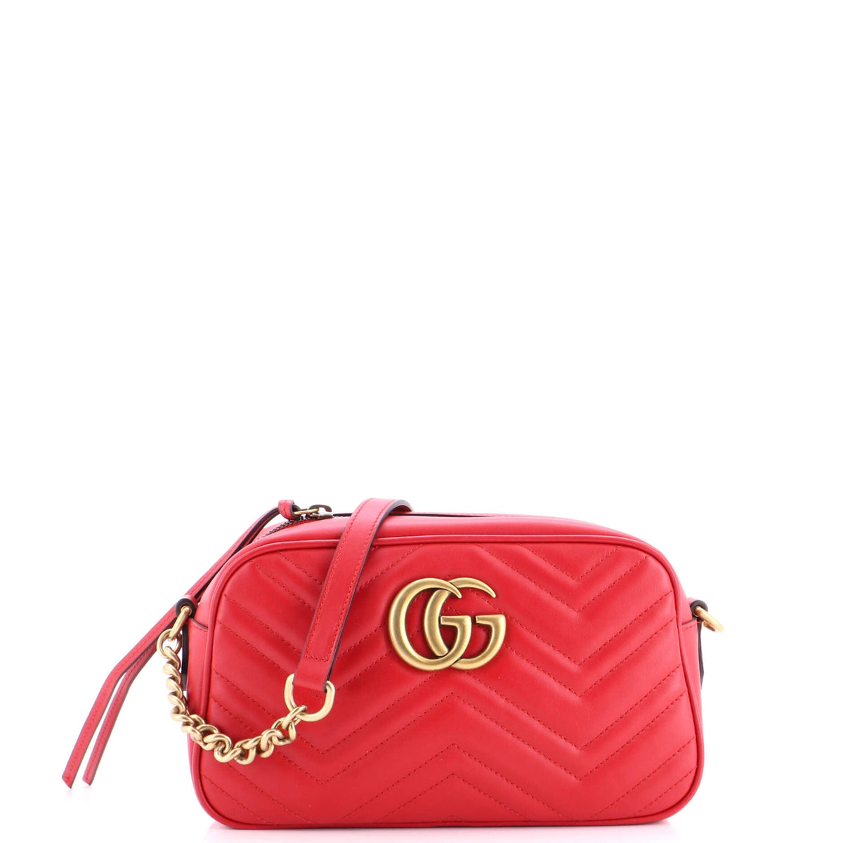 Gucci GUCCI GG Marmont Shoulder Bag Matelasse Leather Mini