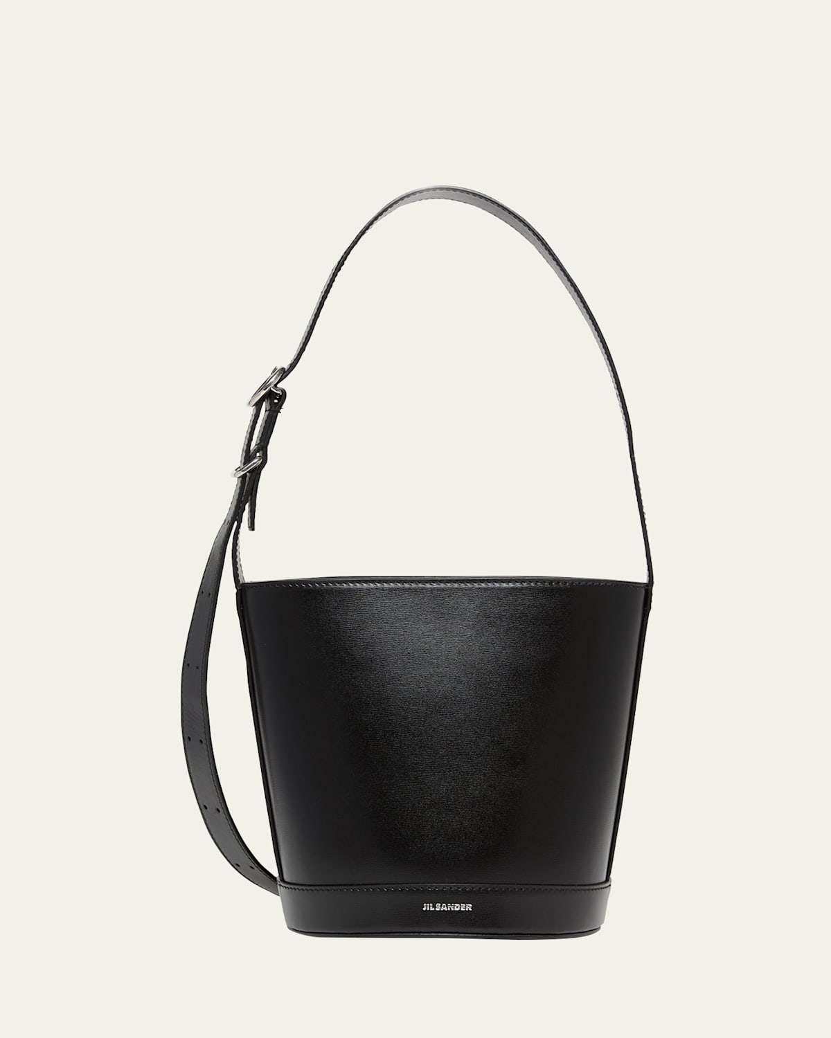 Jil Sander Cannolo Calfskin Bucket Bag