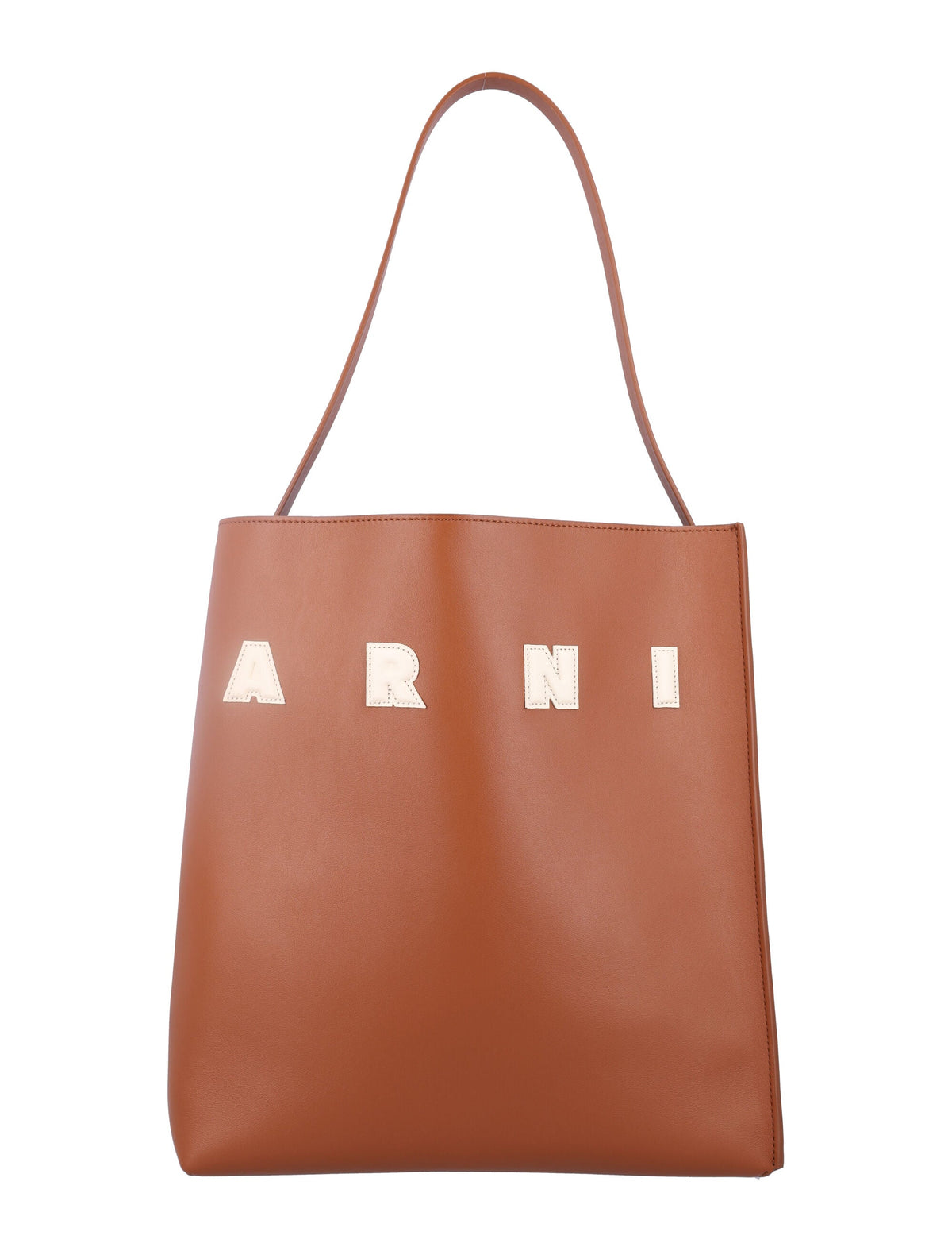 Marni Women's Museum Hobo Bag in Mocha Beige | 24ASHMP0106U0P6483 Color ZO722