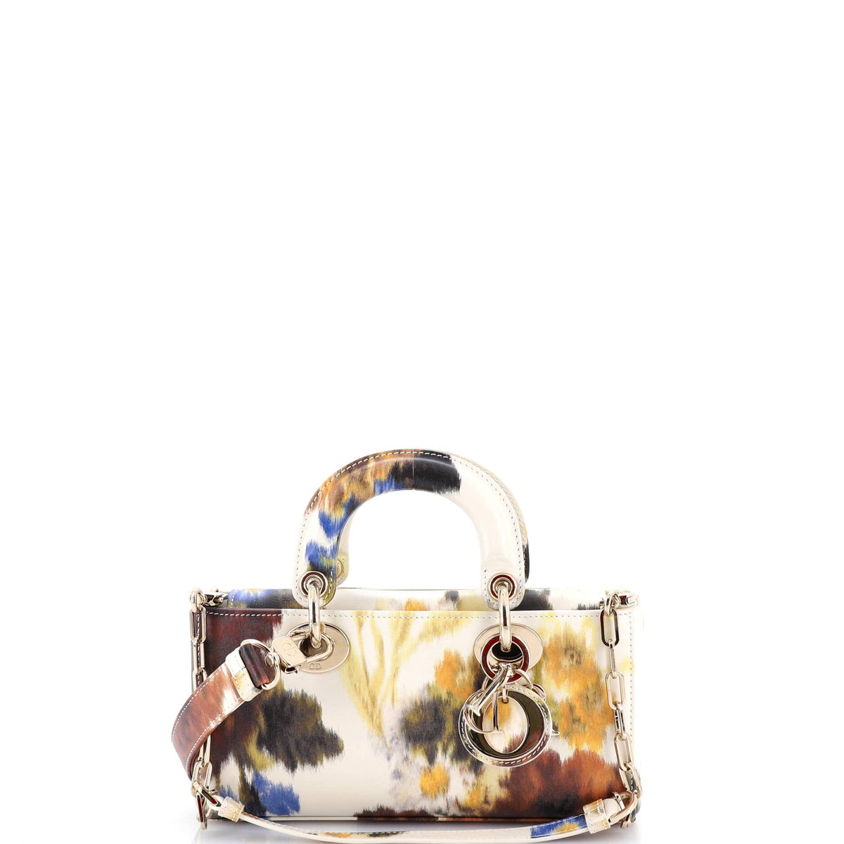 Christian Dior Lady D-Joy Bag Printed Leather Small