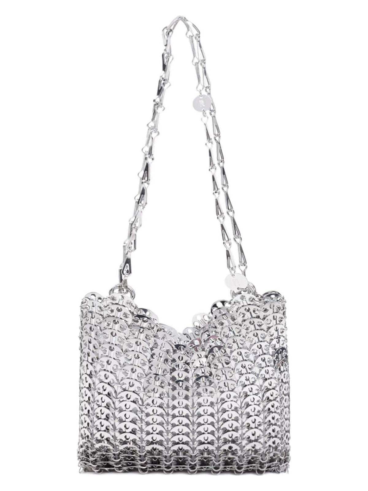 Rabanne Women's 1969 Clutch in Metallic | Size UNICA | 19ESS0007MET001