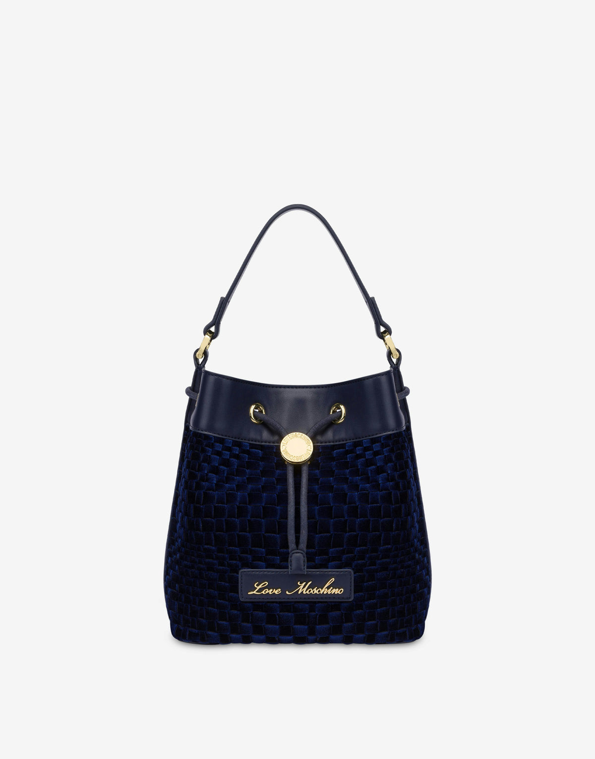 Love Moschino Sac Seau Tissé Velvet Woven