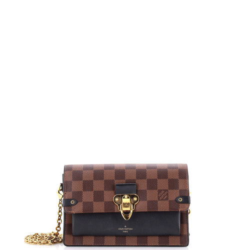 Vavin Chain Wallet NM Damier with Leather