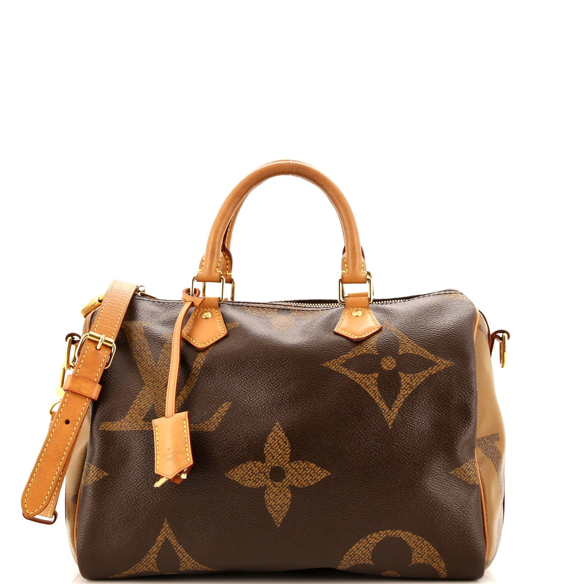 Louis Vuitton Speedy Bandouliere Bag Reverse Monogram Giant 30
