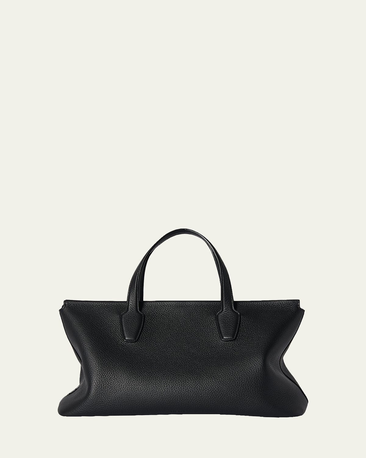 The Row Marcel Slouchy Top-Handle Bag in Grain Leather