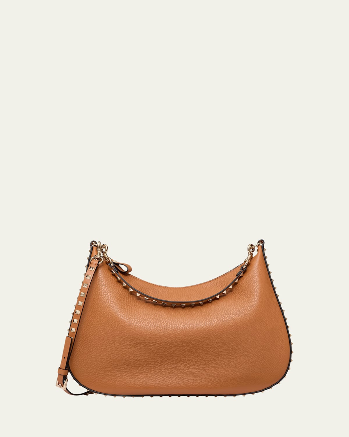 Valentino Sac hobo en cuir de veau Rockstud