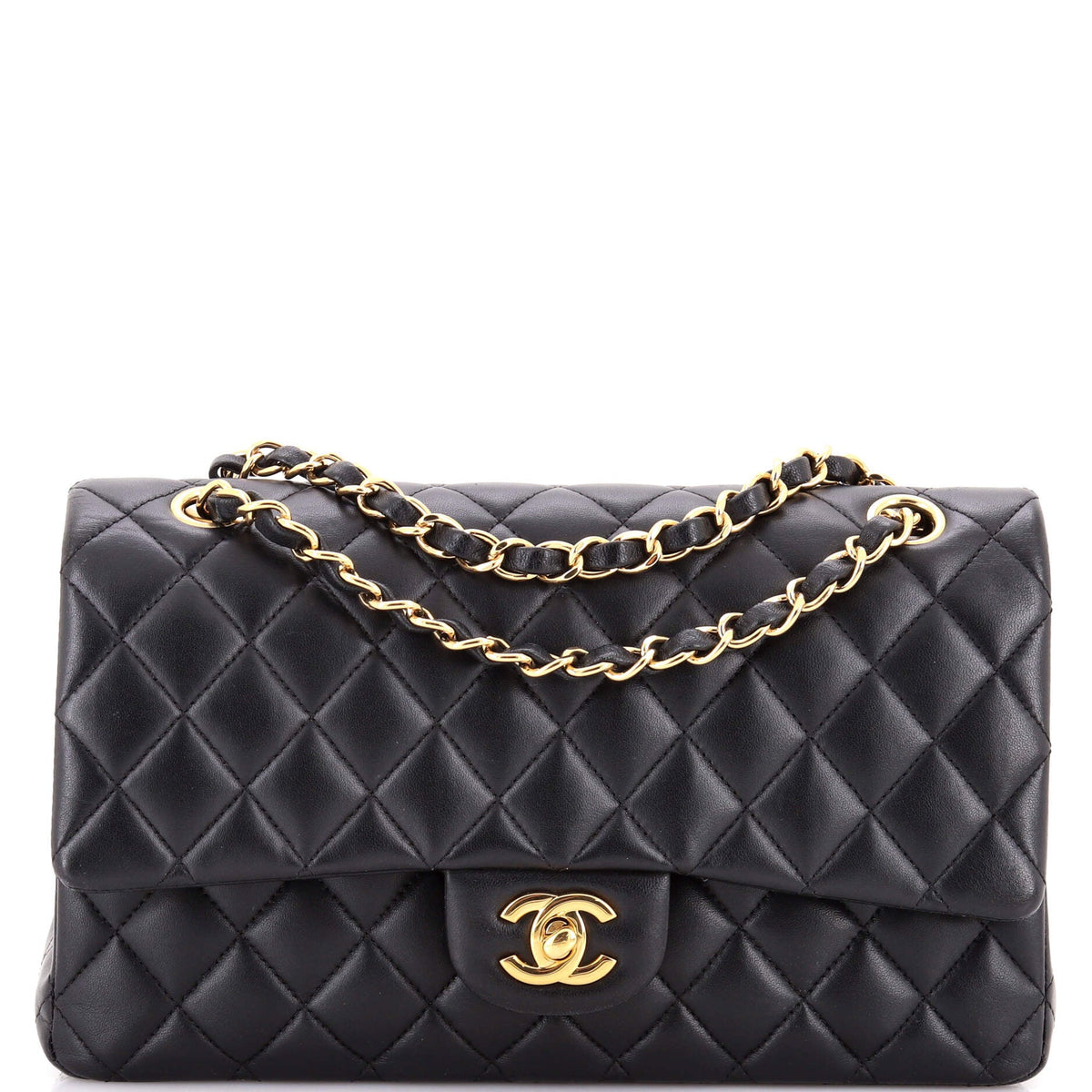 Chanel CHANEL Classic Double Flap Bag Quilted Lambskin Medium