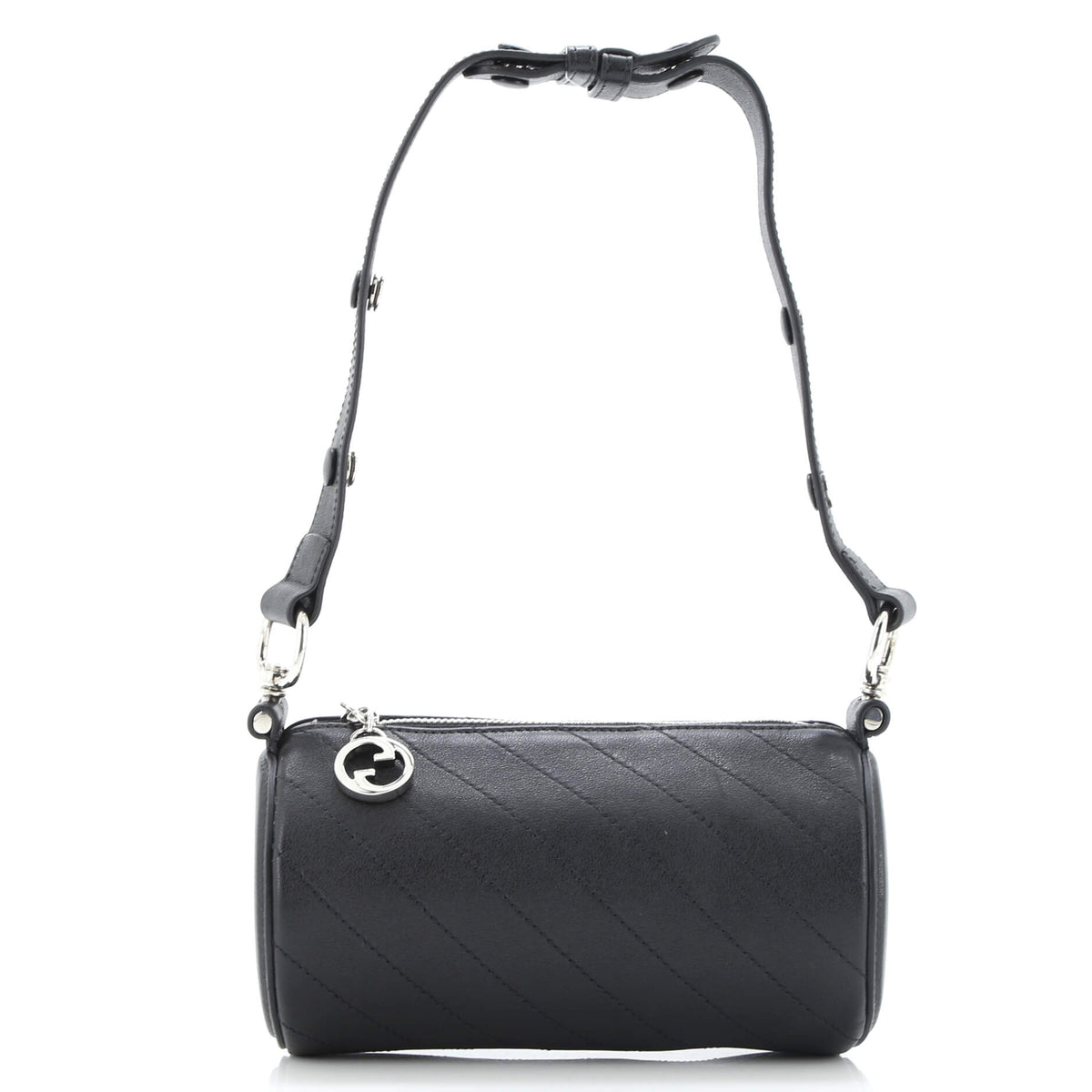 Gucci GUCCI Blondie Shoulder Bag Diagonal Quilted Leather Mini