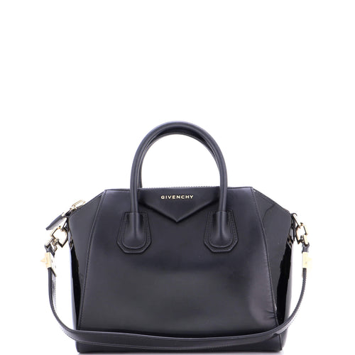 GIVENCHY Antigona Bag Glazed Leather Small