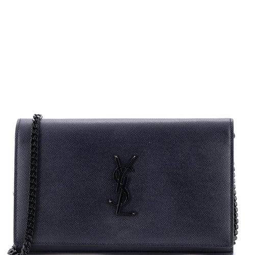 Classic Monogram Wallet on Chain Leather