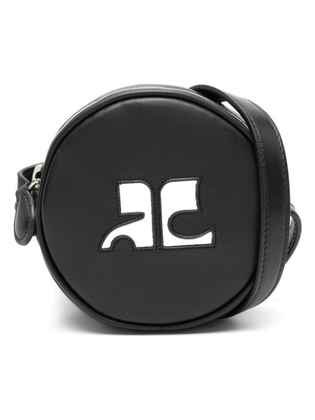 CourrÃ¨ges Women's Reedition Bag in Black | Size UNI | PERGSA066CR0045