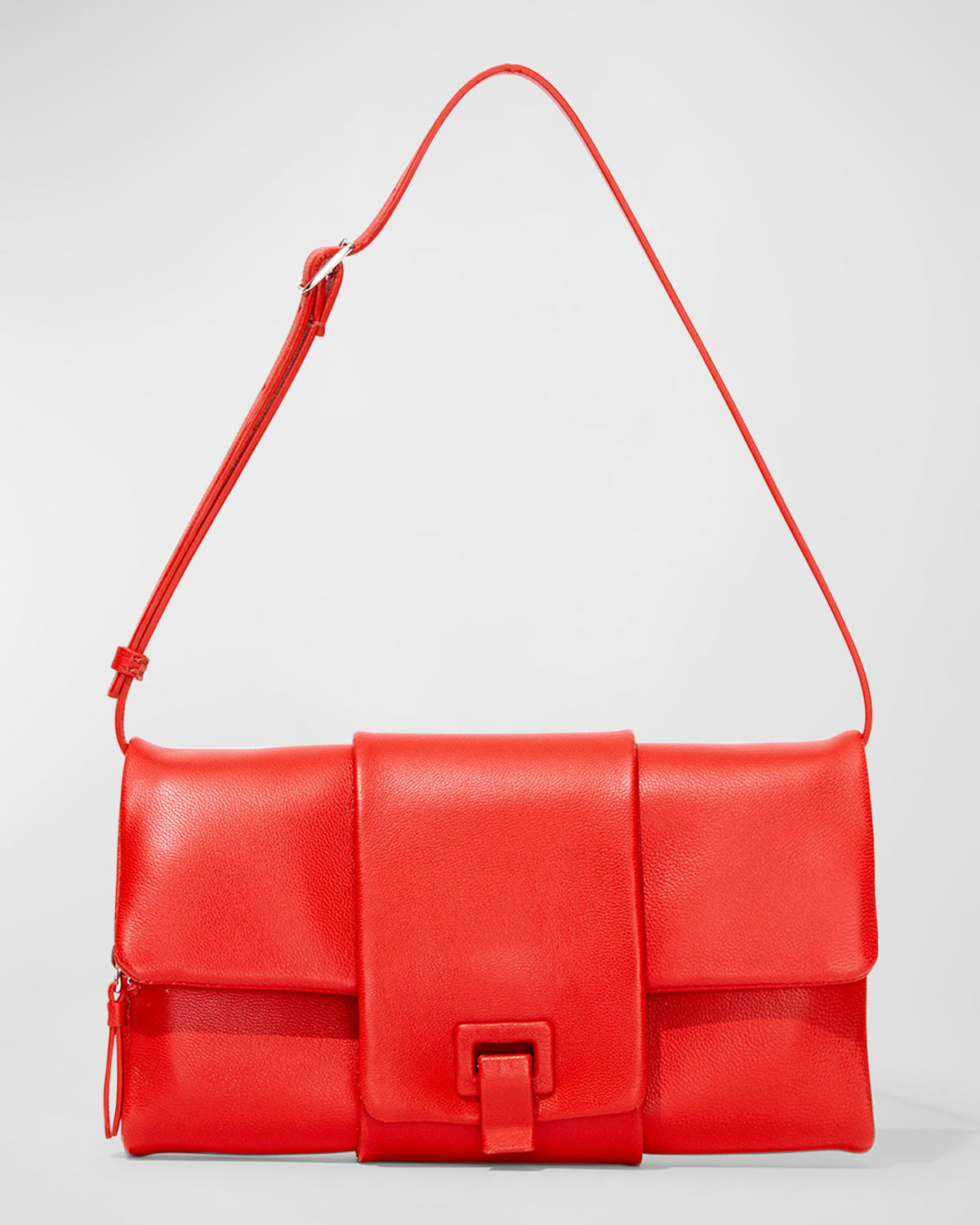 Proenza Schouler Flip Napa Leather Shoulder Bag