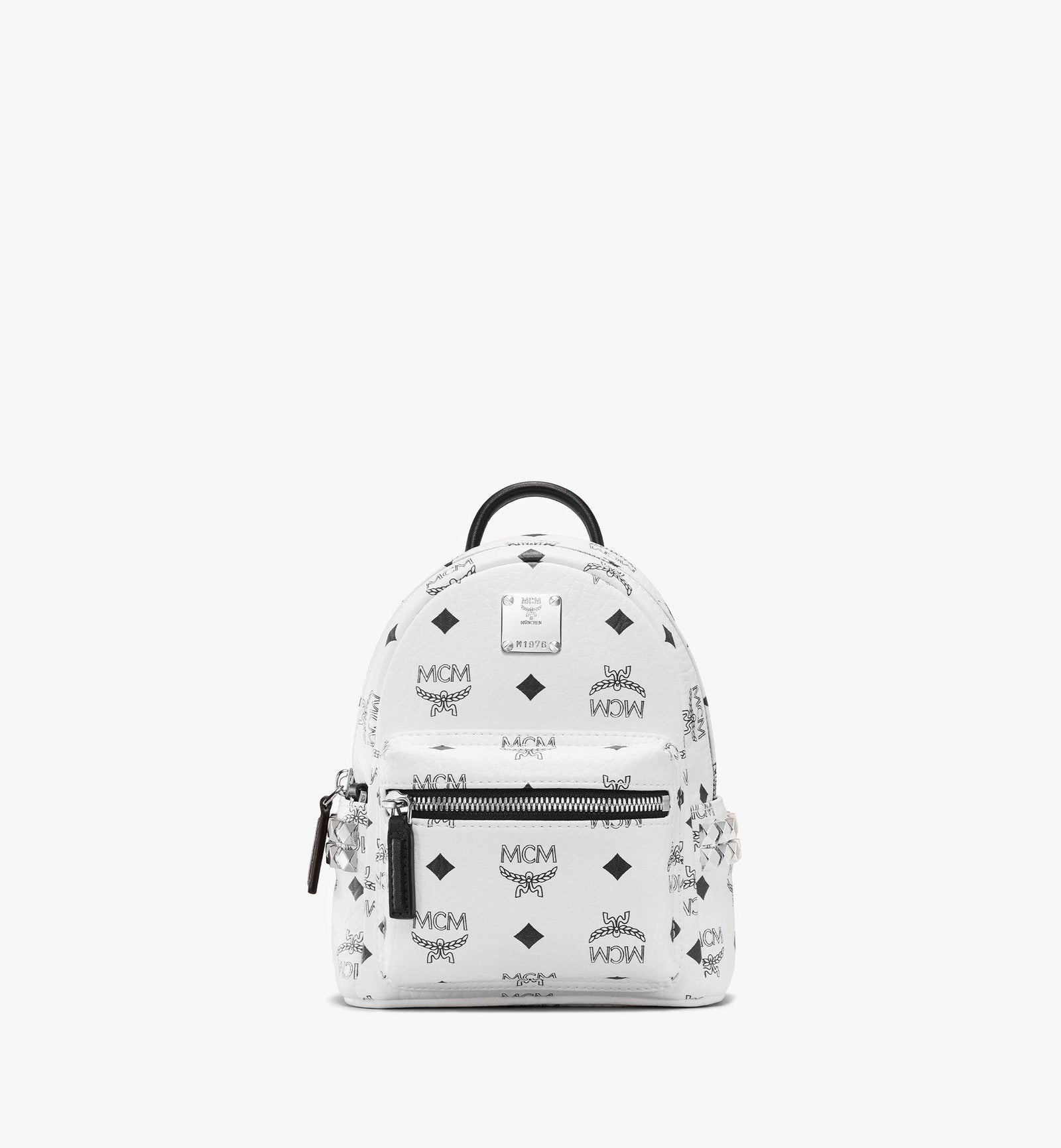 MCM Stark Bebe Boo Backpack In Visetos