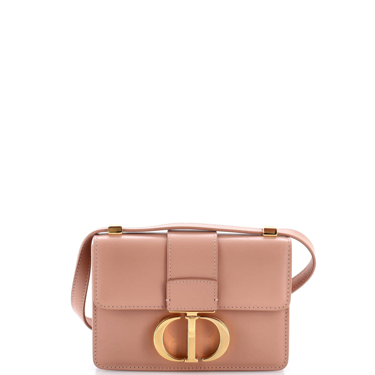Christian Dior 30 Montaigne Flap Bag Leather Micro