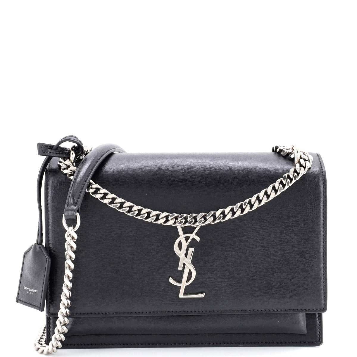 Saint Laurent Sunset Crossbody Bag Leather Medium
