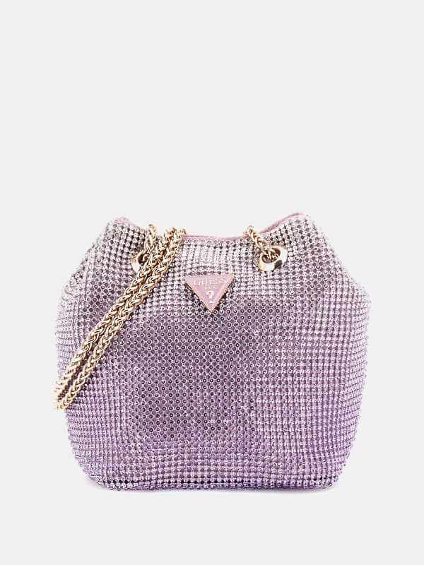 Guess Zalina Rhinestone Mini Handbag