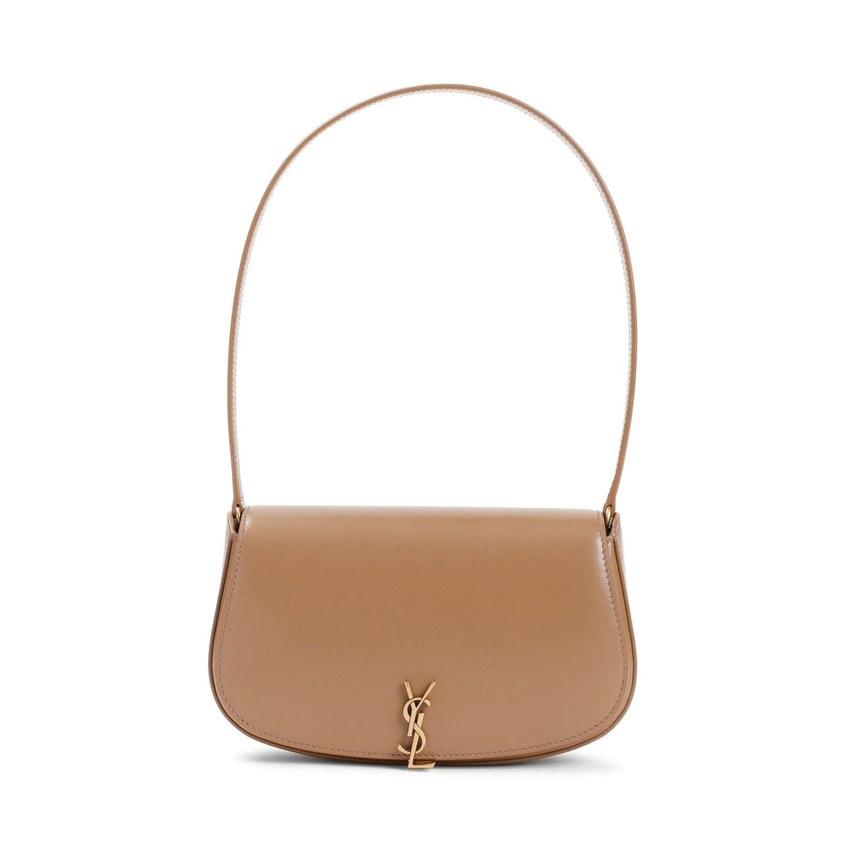 Saint Laurent Women's Voltaire Mini Bag In Dark Cork Leather in Brown | 7796420SX0W