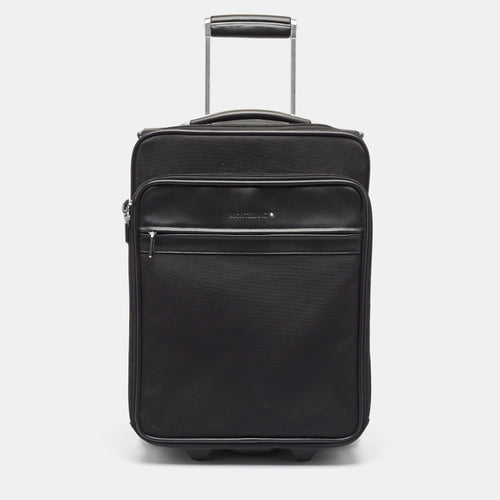 Black Fabric 2 Wheeled Nightflight Luggage