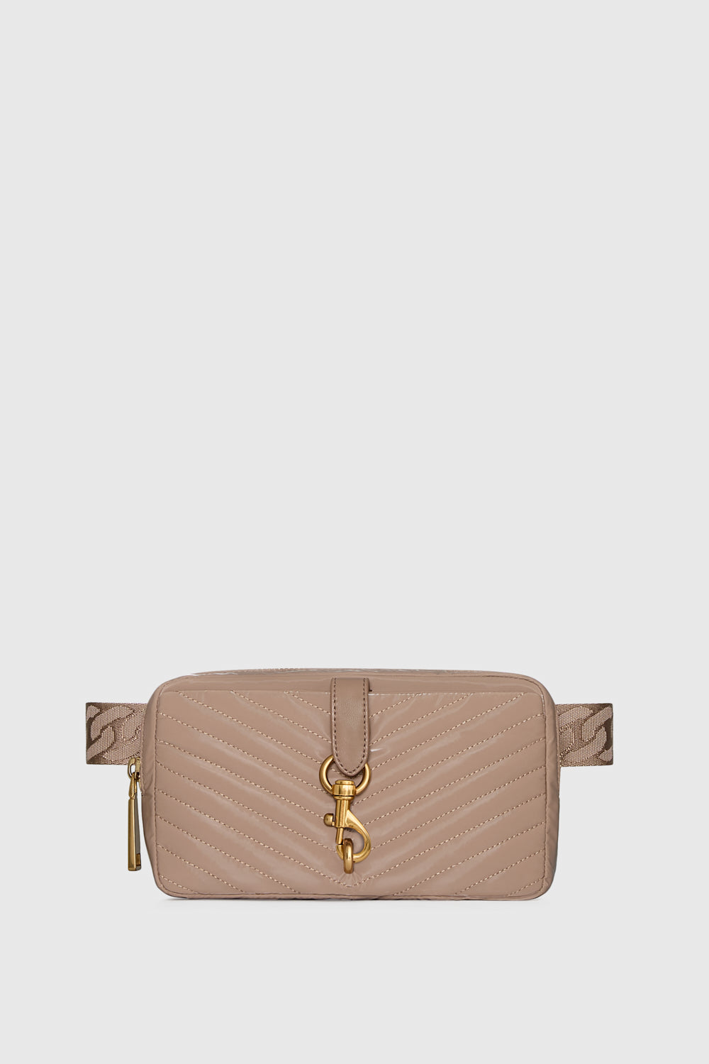 Rebecca Minkoff Edie Medium Nylon Belt Bag In Pink