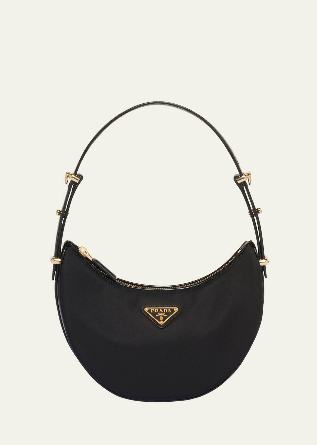 Prada Arque Nylon Shoulder Bag