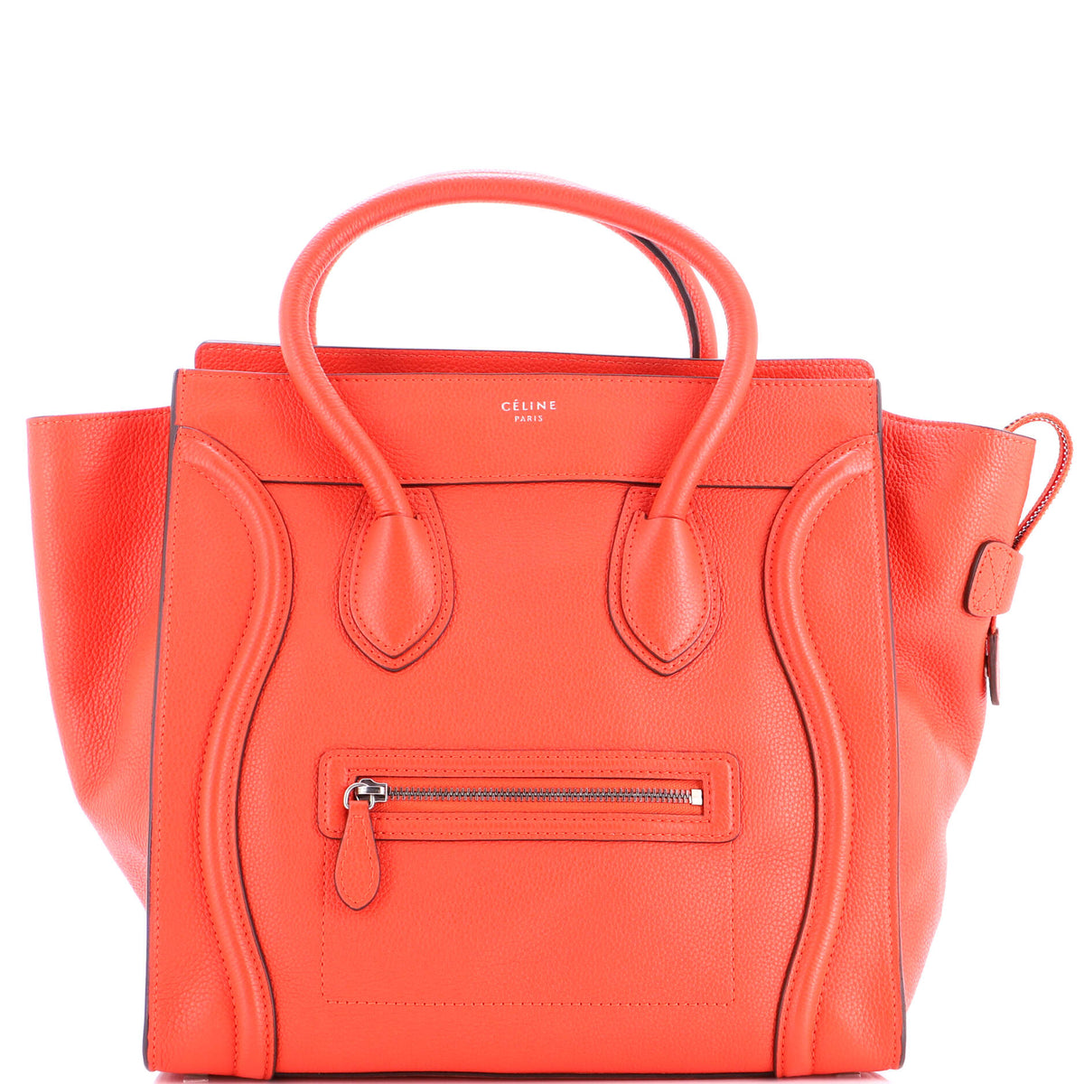 Celine CELINE Luggage Bag Grainy Leather Mini