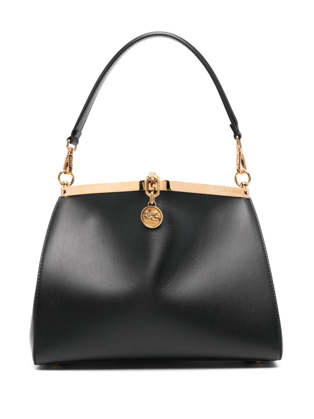 Etro Women's Leather Bag With Chain Detailing in Black | Size UNI | WP1B0002 Color AU022N0000
