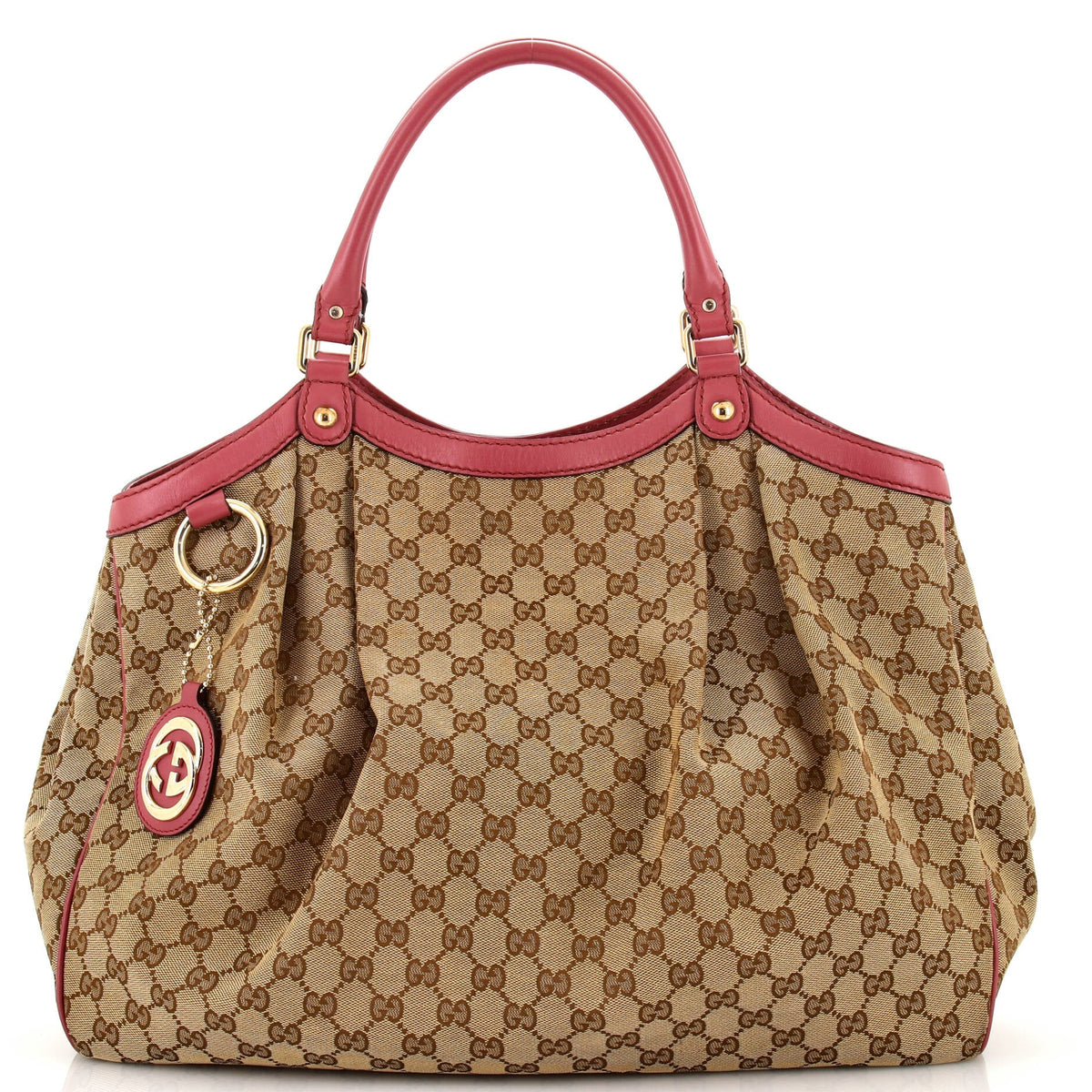 Gucci GUCCI Sukey Tote GG Canvas Large