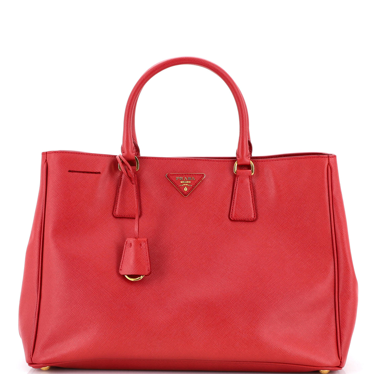 Prada PRADA Lux Open Tote Saffiano Leather North South